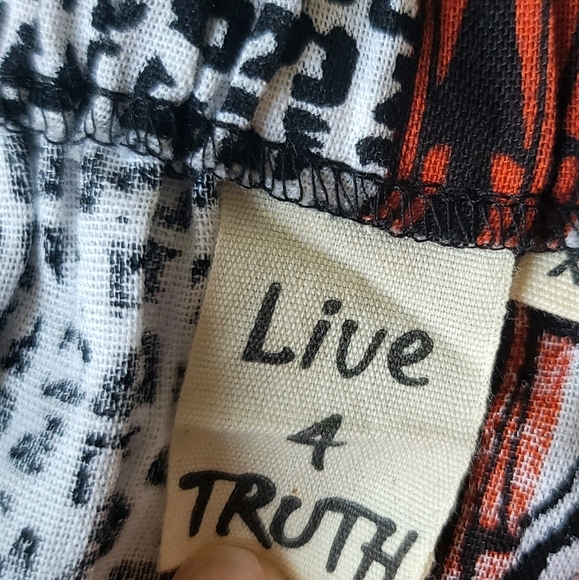 BRAND NEW! Live 4 Truth Zebra Print Button Down Skirt - Picture 7 of 10